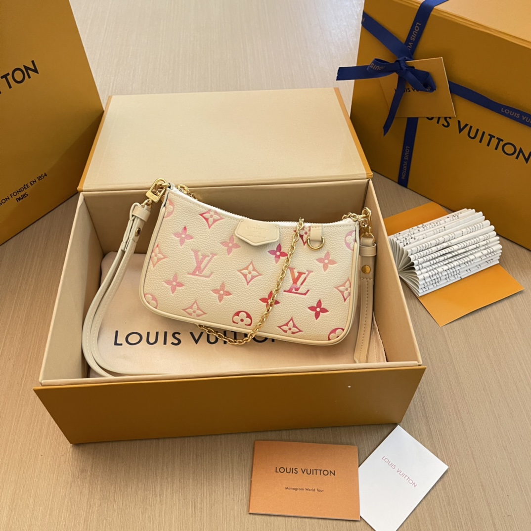Louis Vuitton M83448 Easy Pouch On Strap Sunrise Aquarelle