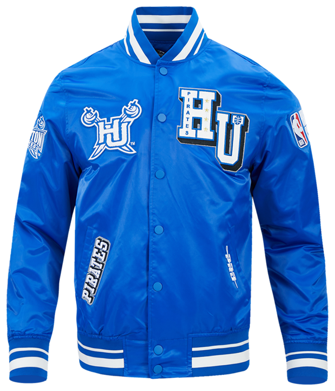 Pro Standard College HBCU Rib Satin Jacket