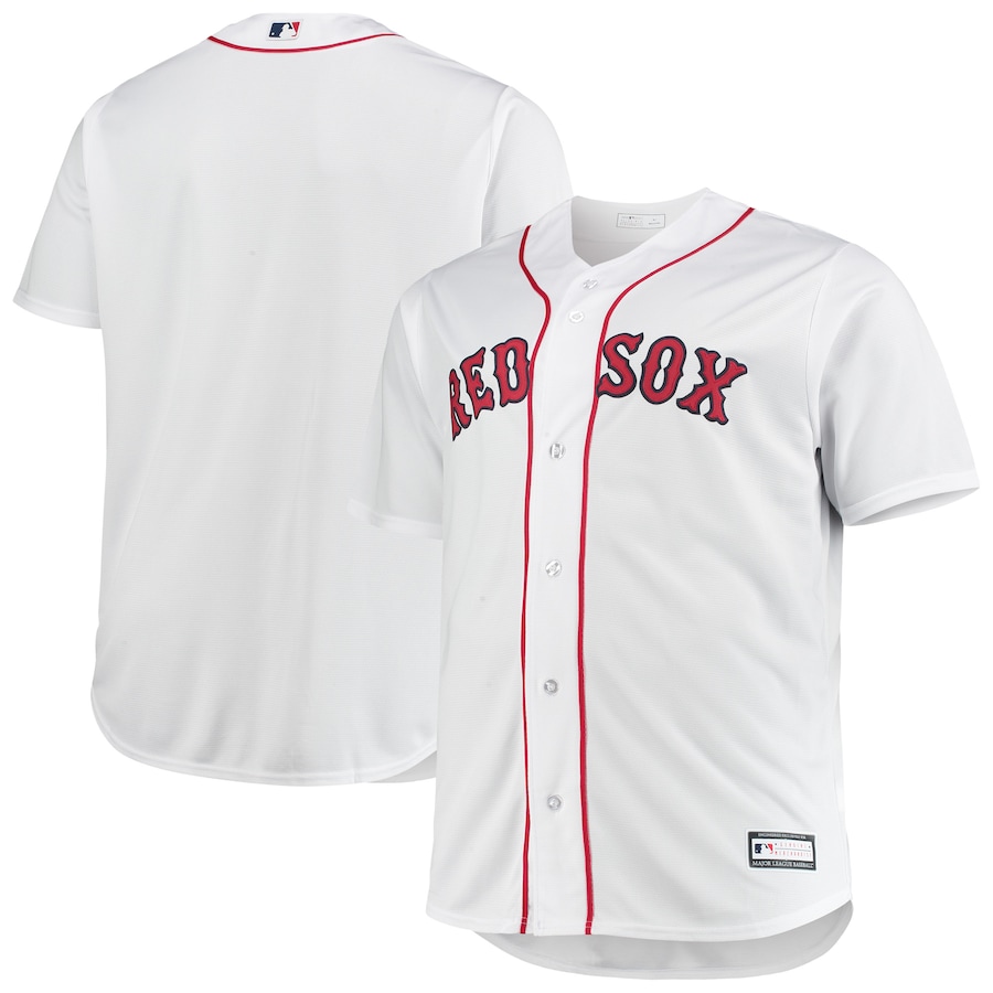 Boston Red Sox Big&Tall Home Team Jersey White