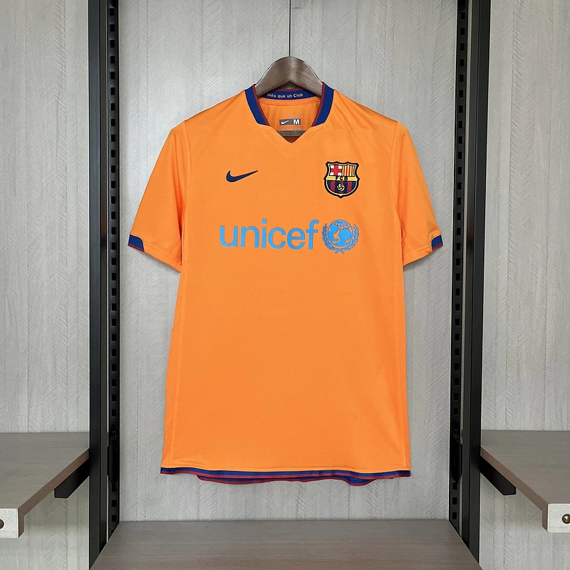 Retro 2006-07 Barcelona Away retro football jersey