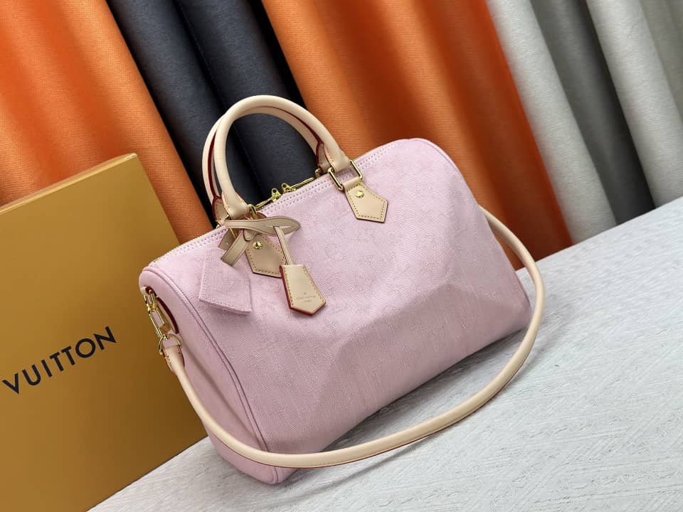 Louis Vuitton Speedy Soft 30 Washed Pink 30Cm