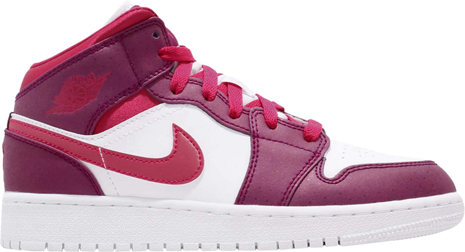 Air Jordan 1 Mid GS Rush Pink 555112-661