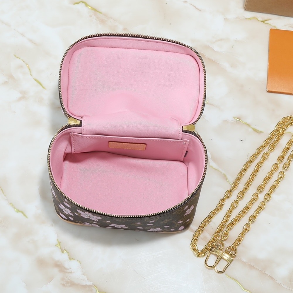 Louis Vuitton x Takashi Murakami Nice Mini Sakura Brown 20cm M14181