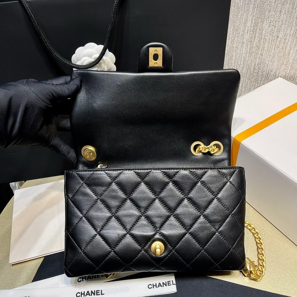 Chanel Lambskin Flap Bag 25 cm