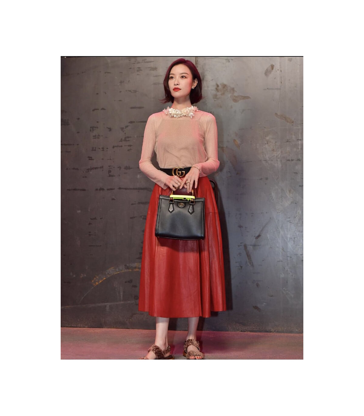 Gucci Diana Small Tote Bag Black