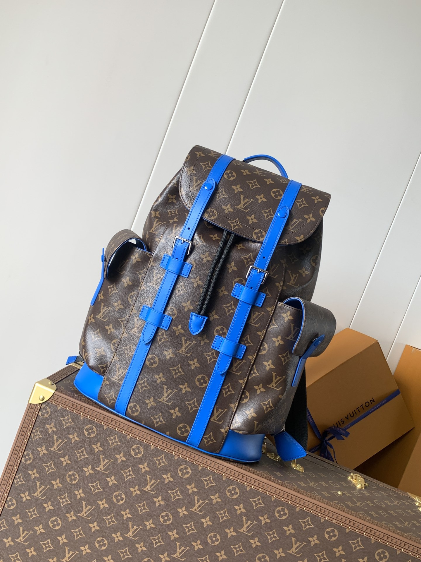 Louis Vuitton Christopher MM M46813 Blue