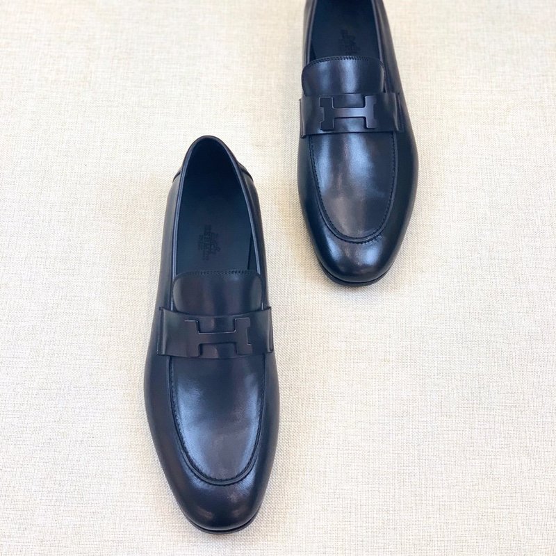 HERMES PARIS LOAFER BLACK