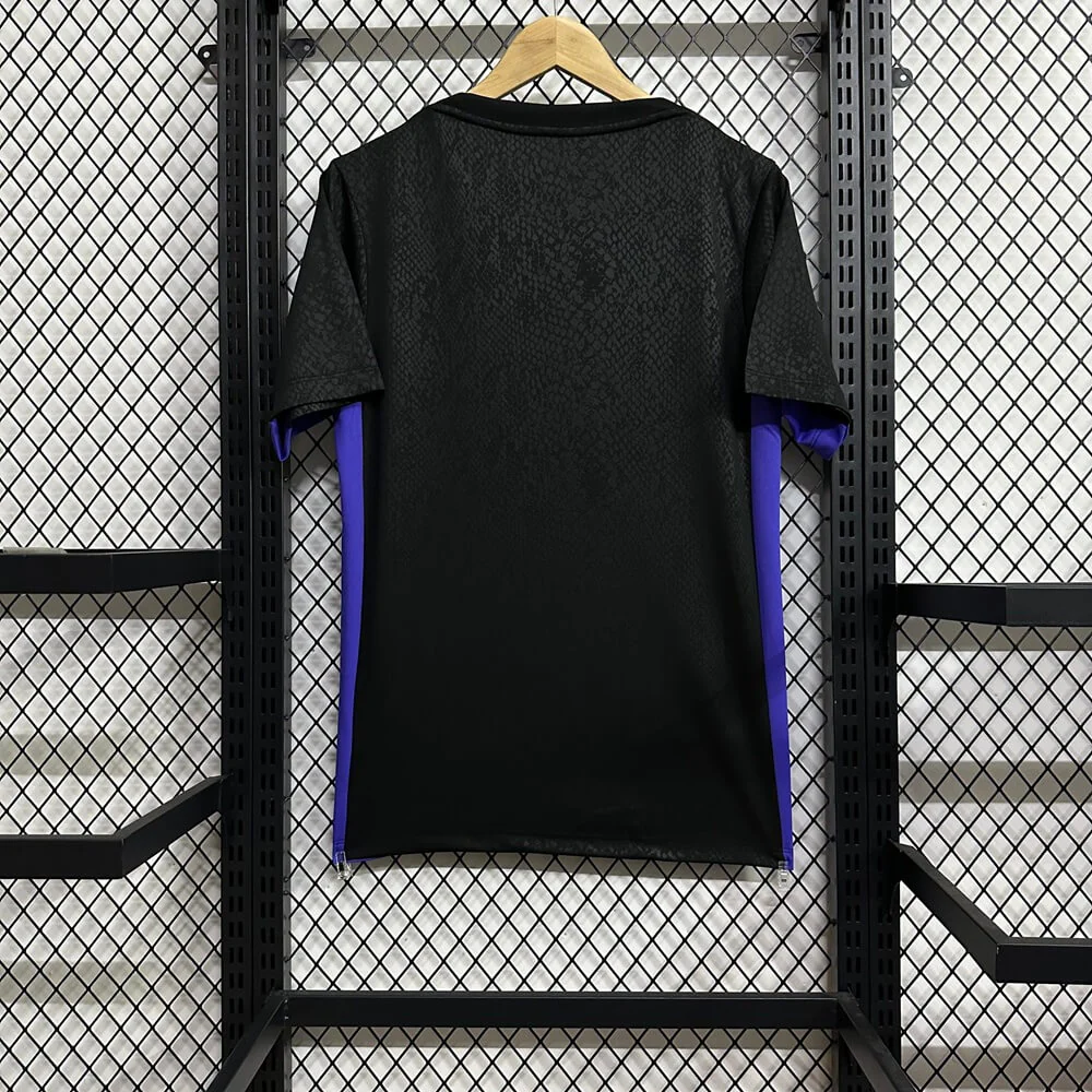 Barcelona Pre-Match Soccer Jersey 2025/26 Black