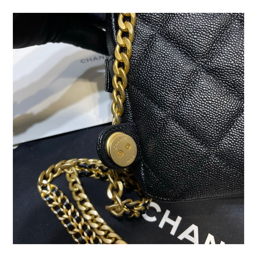 Chanel Backpack in Grained Calfskin