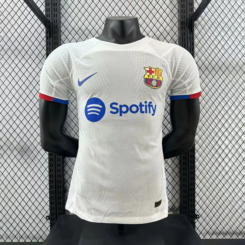 Player 2023-24 Barcelona away GAVI LEWANDOWSKI F. DE JONG PEDRI FERMíN Football jersey