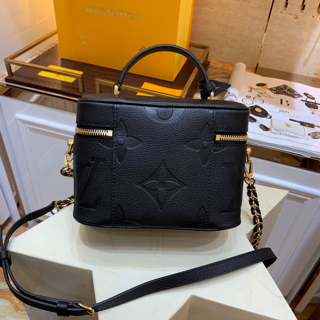 Louis Vuitton Vanity Pm Black 19cm/7.5in