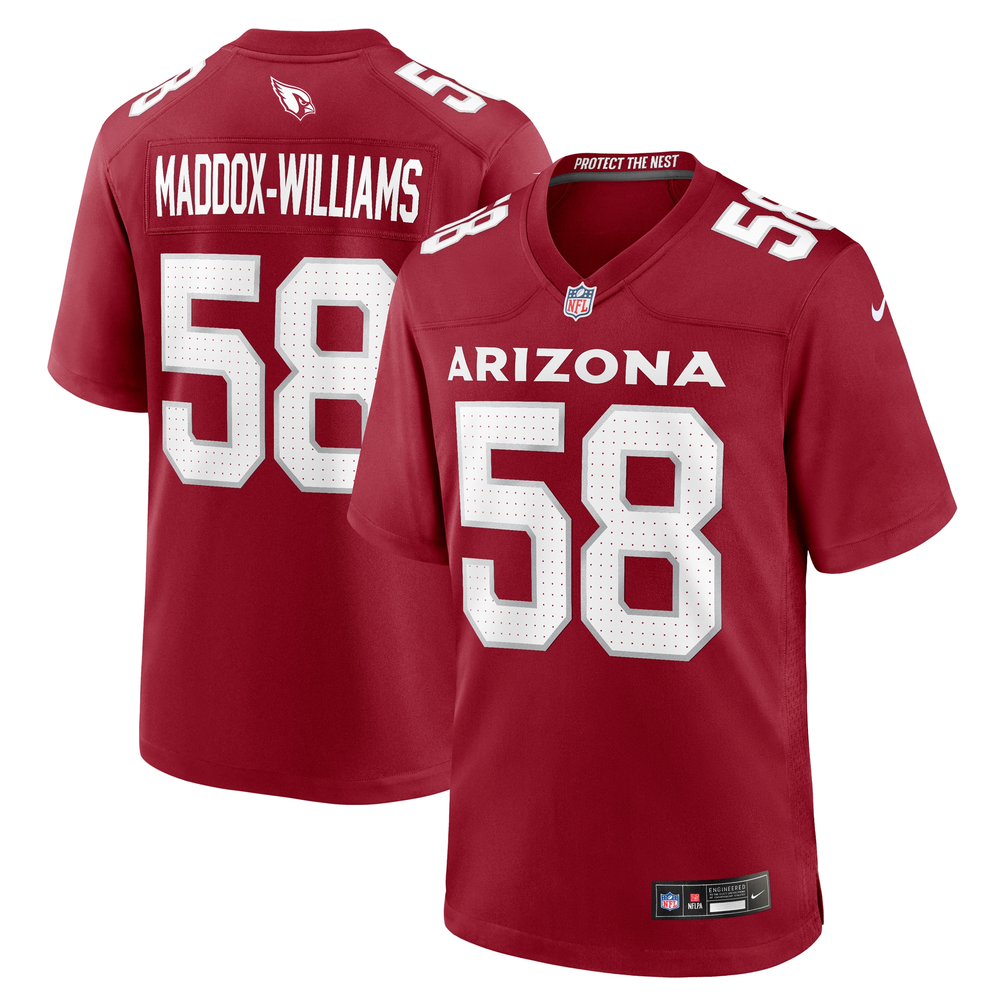 Tyreek Maddox-Williams Arizona Cardinals Nike  Game Jersey -  Cardinal