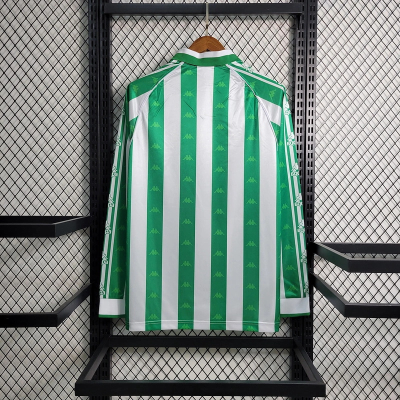Retro 1995-97 Real Betis Home Long Sleeve Shirt retro football jersey retro