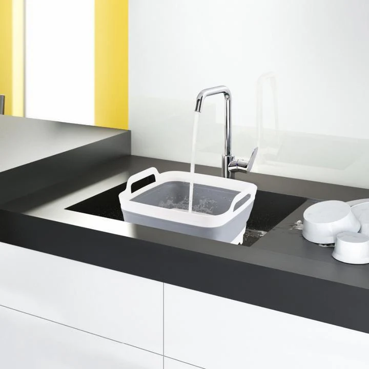 Foldable Drain and Wash Basket
