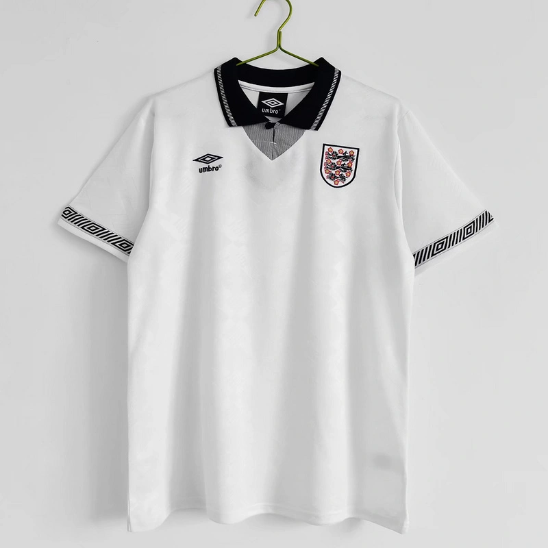 Retro 1990 England home Football jersey retro
