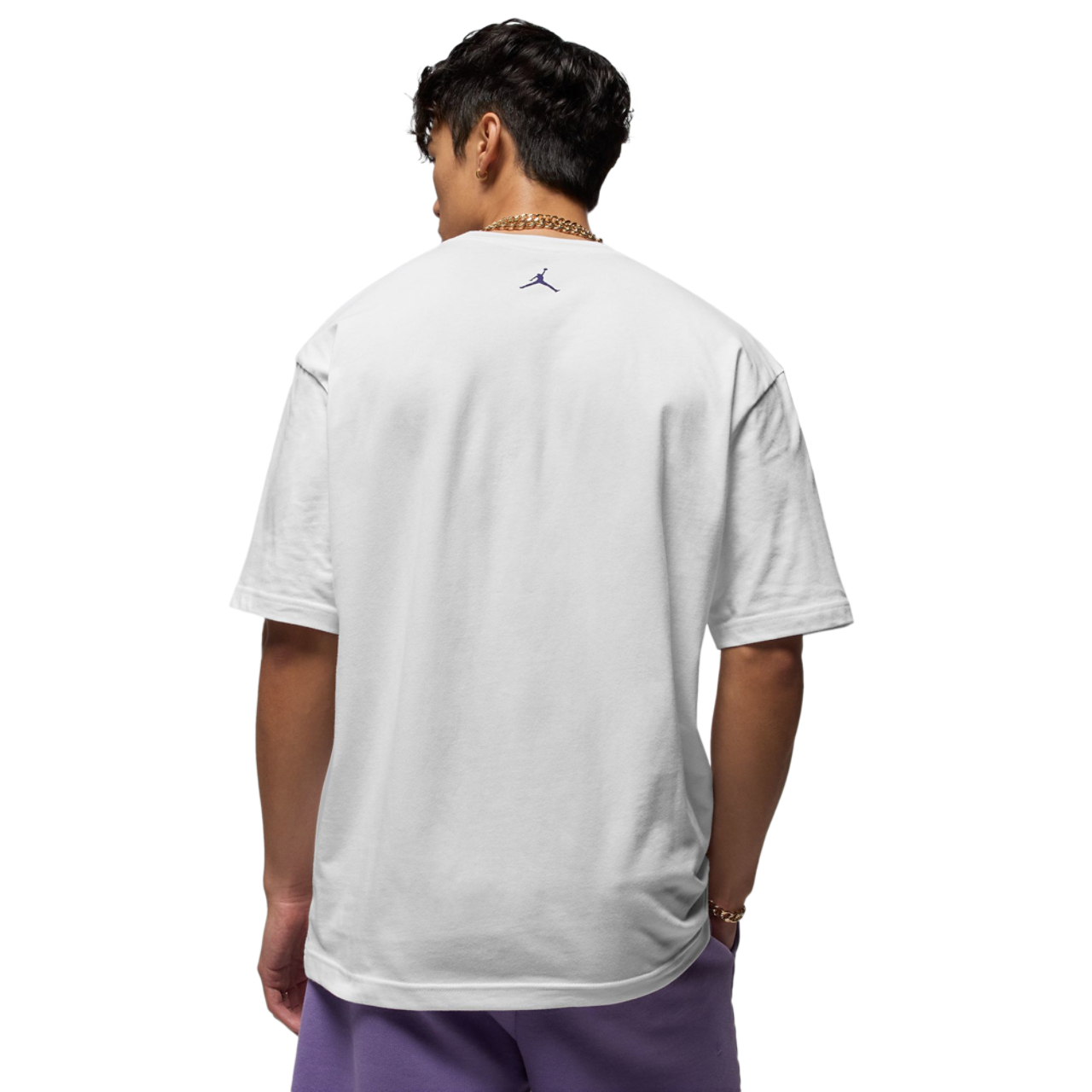 Jordan AJ 5 Grape 85 Crew T-Shirt
