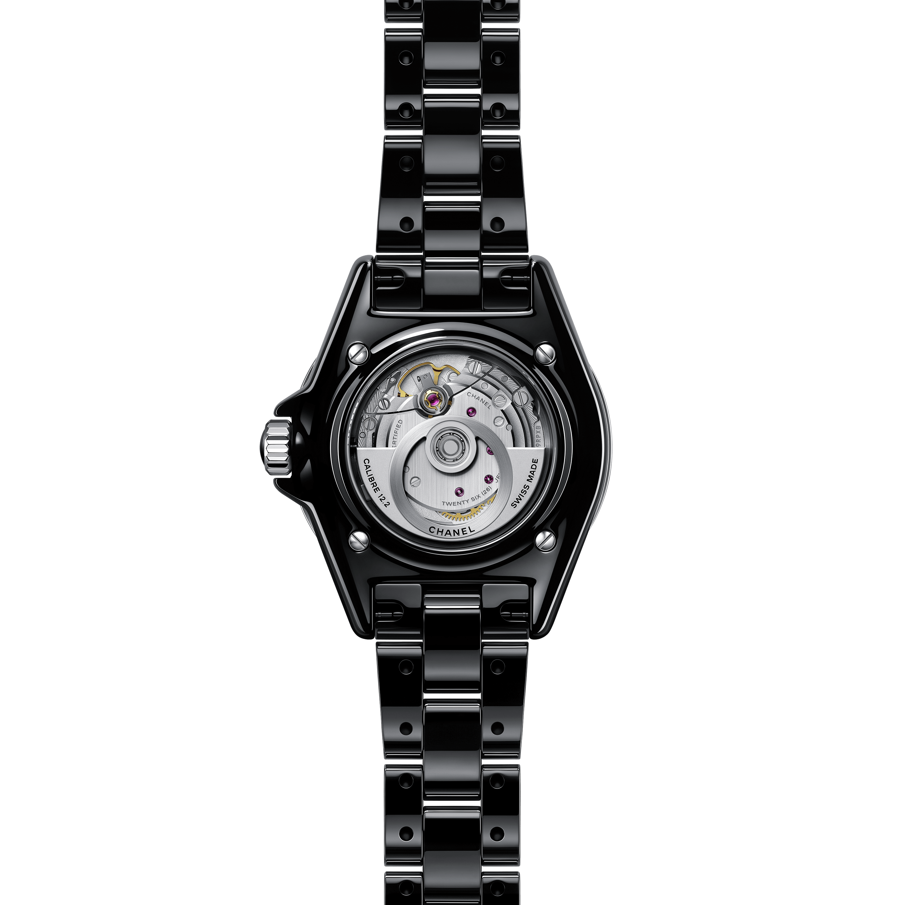 Chanel J12 Watch Diamond Bezel Calibre 12.2 – 33mm Black Dial