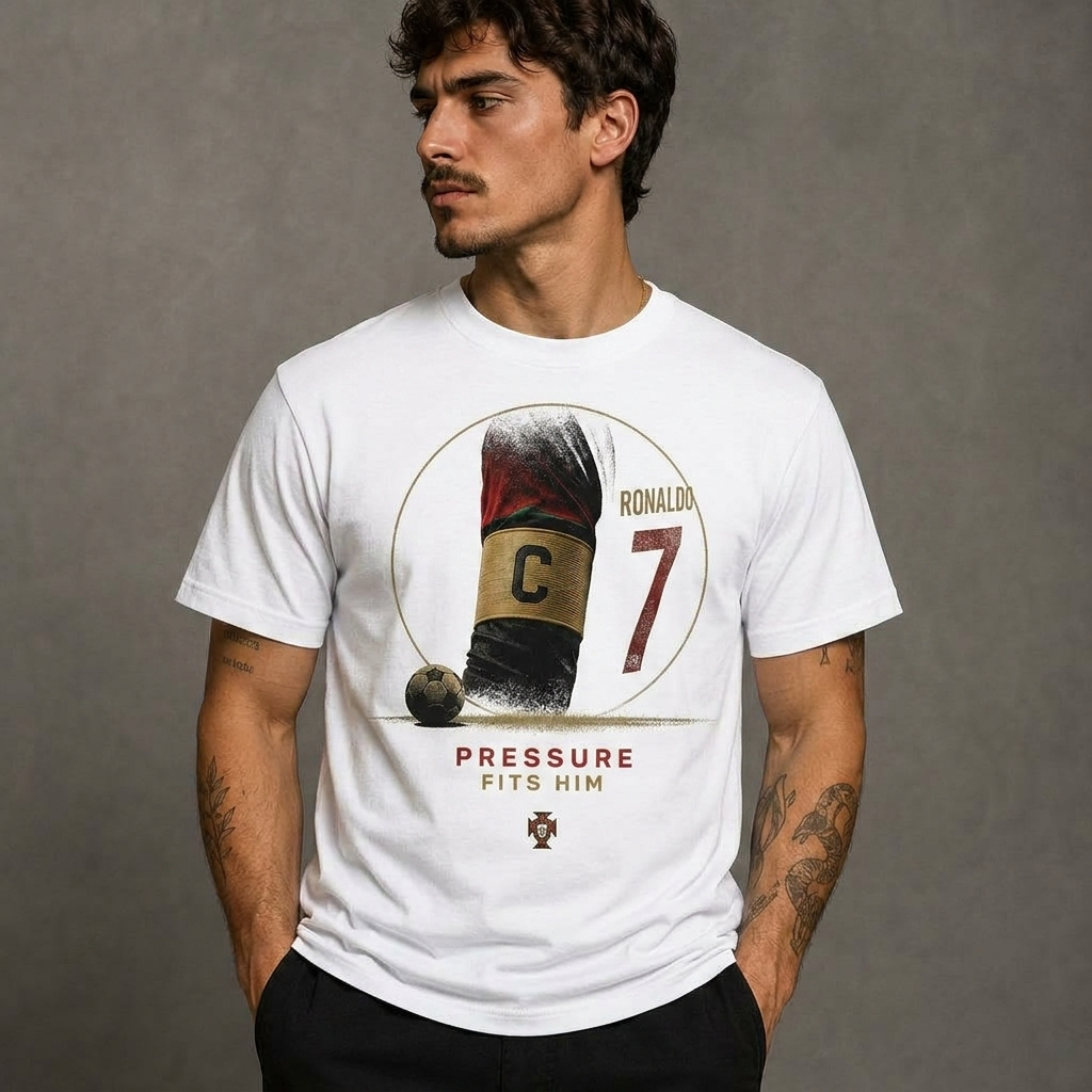 Cristiano Ronaldo Pure Cotton Unisex T-Shirt – Limited-Time Offer