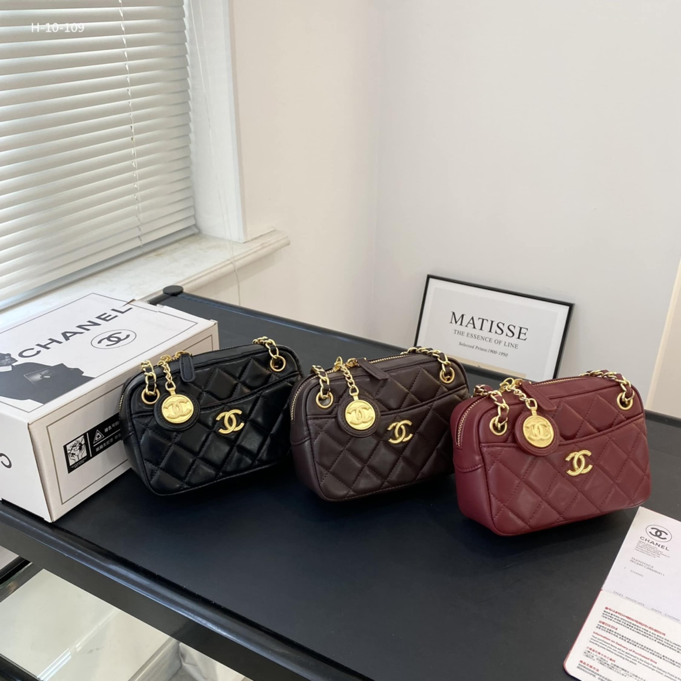 Chanel Mini Camera Case Burgundy 18Cm As5190 B18306 Nzv44