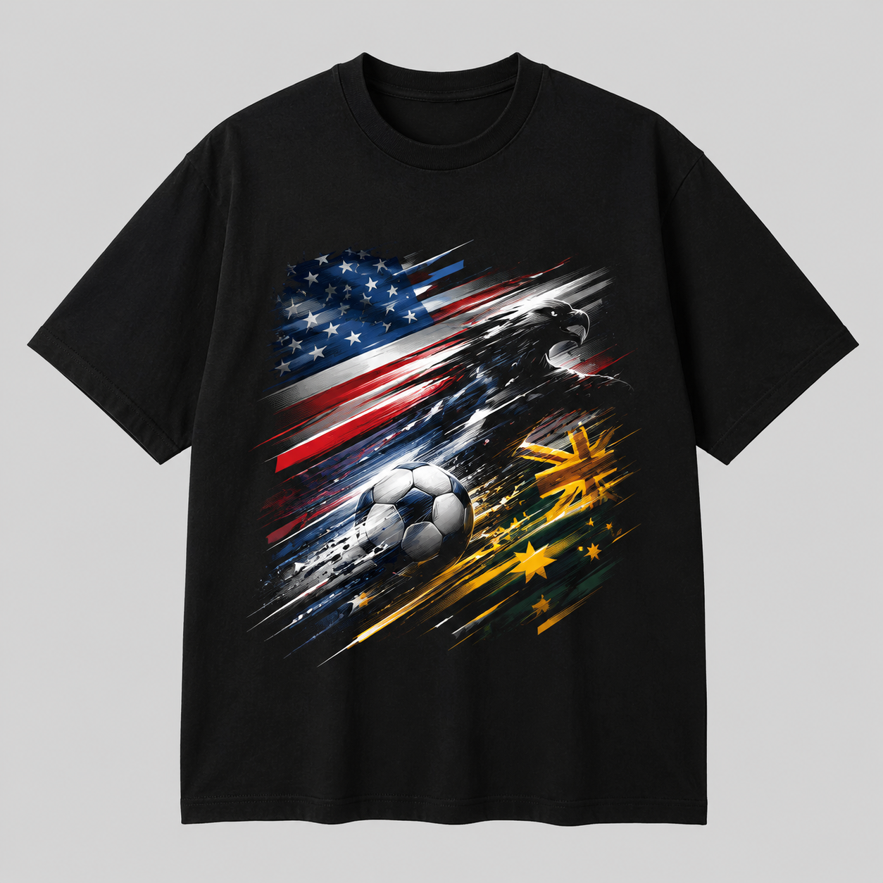 Unisex Loose Fit T-Shirt 100% Cotton Soft Comfortable Summer Casual Printed Top