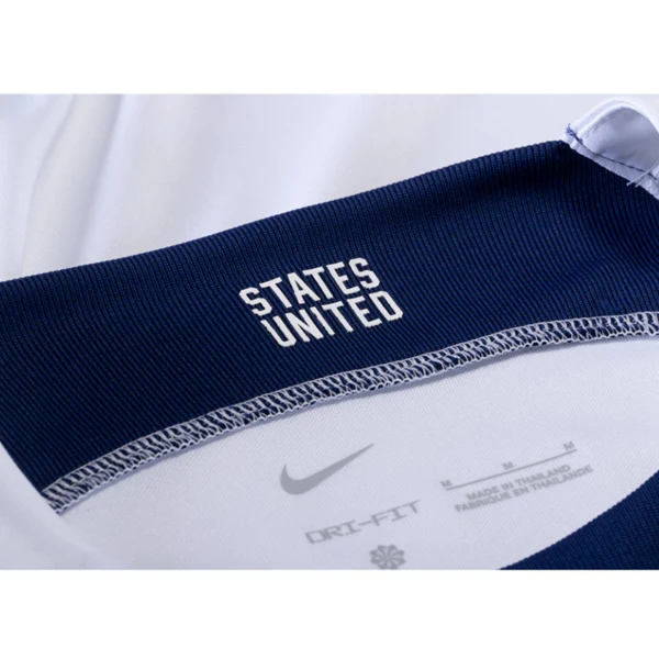 Nike United States Weston Mckennie Home Long Sleeve Jersey 22/23 (White/Loyal Blue)