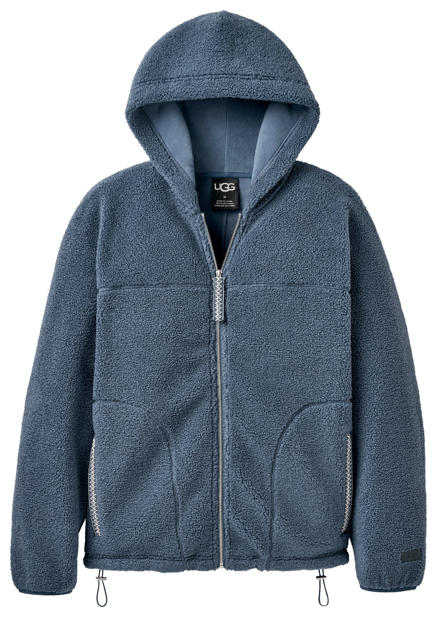 UGG Braid Full-Zip Hoodie