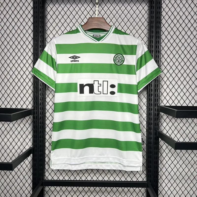 Retro 1999-00 Celtic FC Home football jersey retro