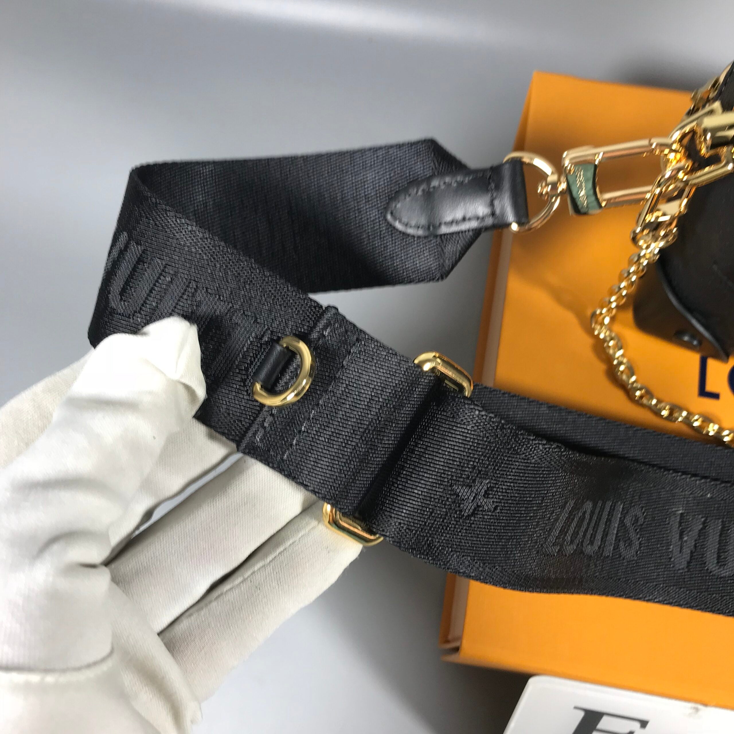 Louis Vuitton Petite Malle Souple 20Cm Black
