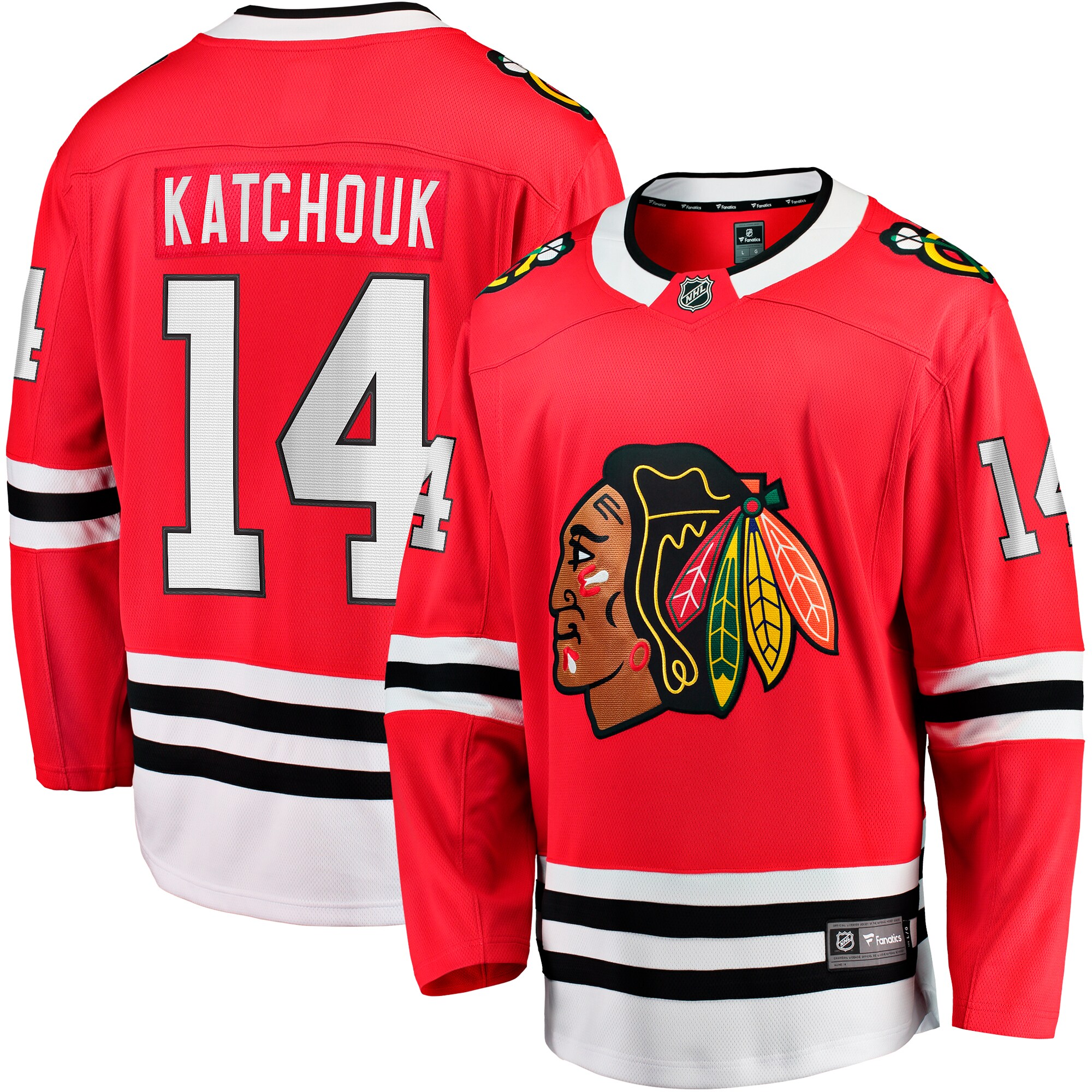 Boris Katchouk Chicago Blackhawks Fanatics Home Breakaway Jersey – Red