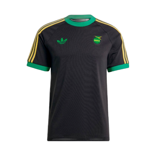 Adidas Football Jamaica OG 3-Stripe t-shirt in black