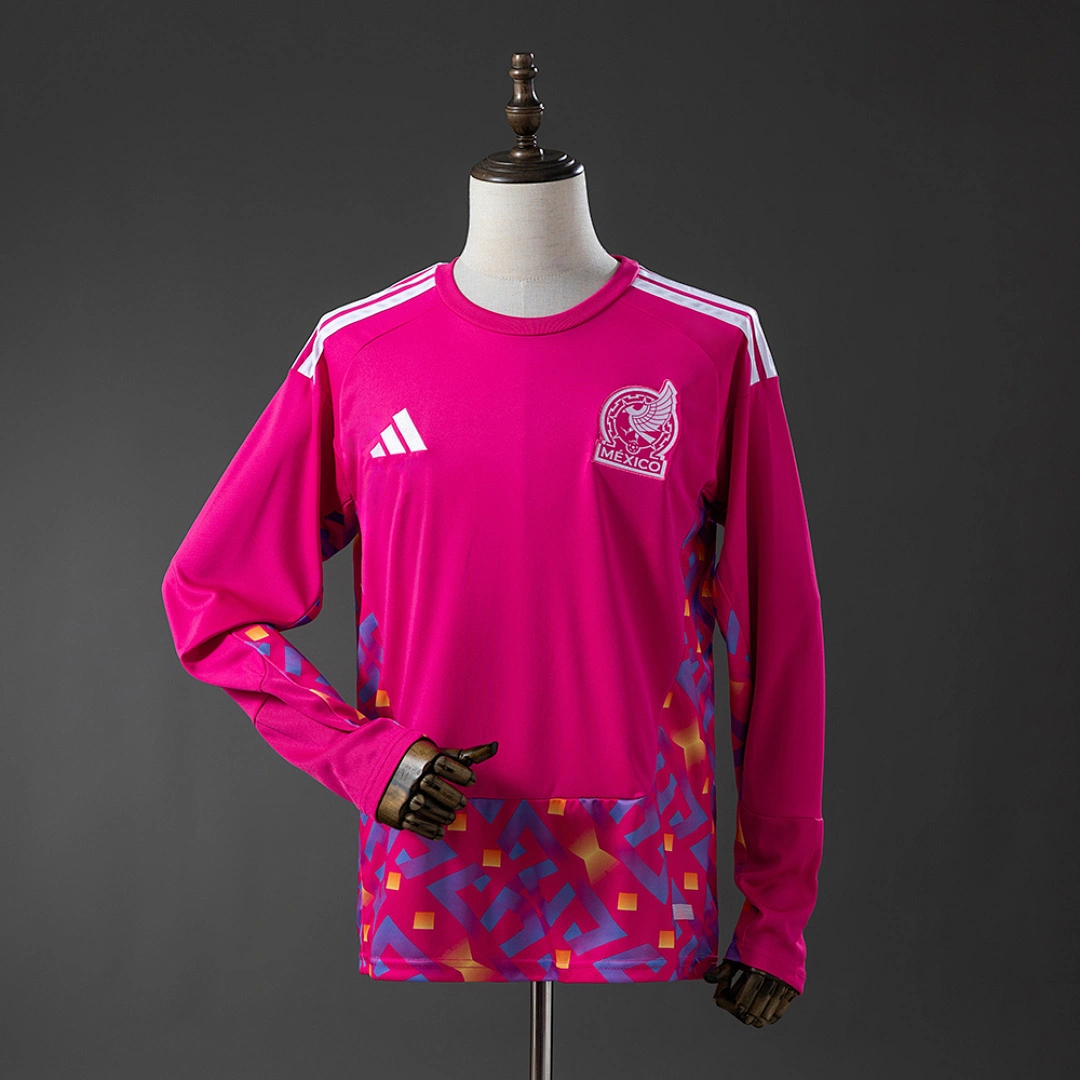 2025-26 Mexico Goalkeeper Long-Sleeve Football jersey