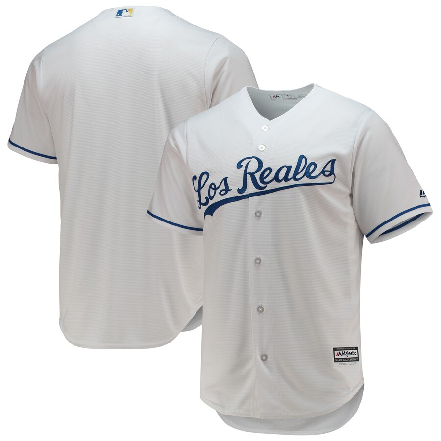 Kansas City Royals Majestic Team Official Jersey White
