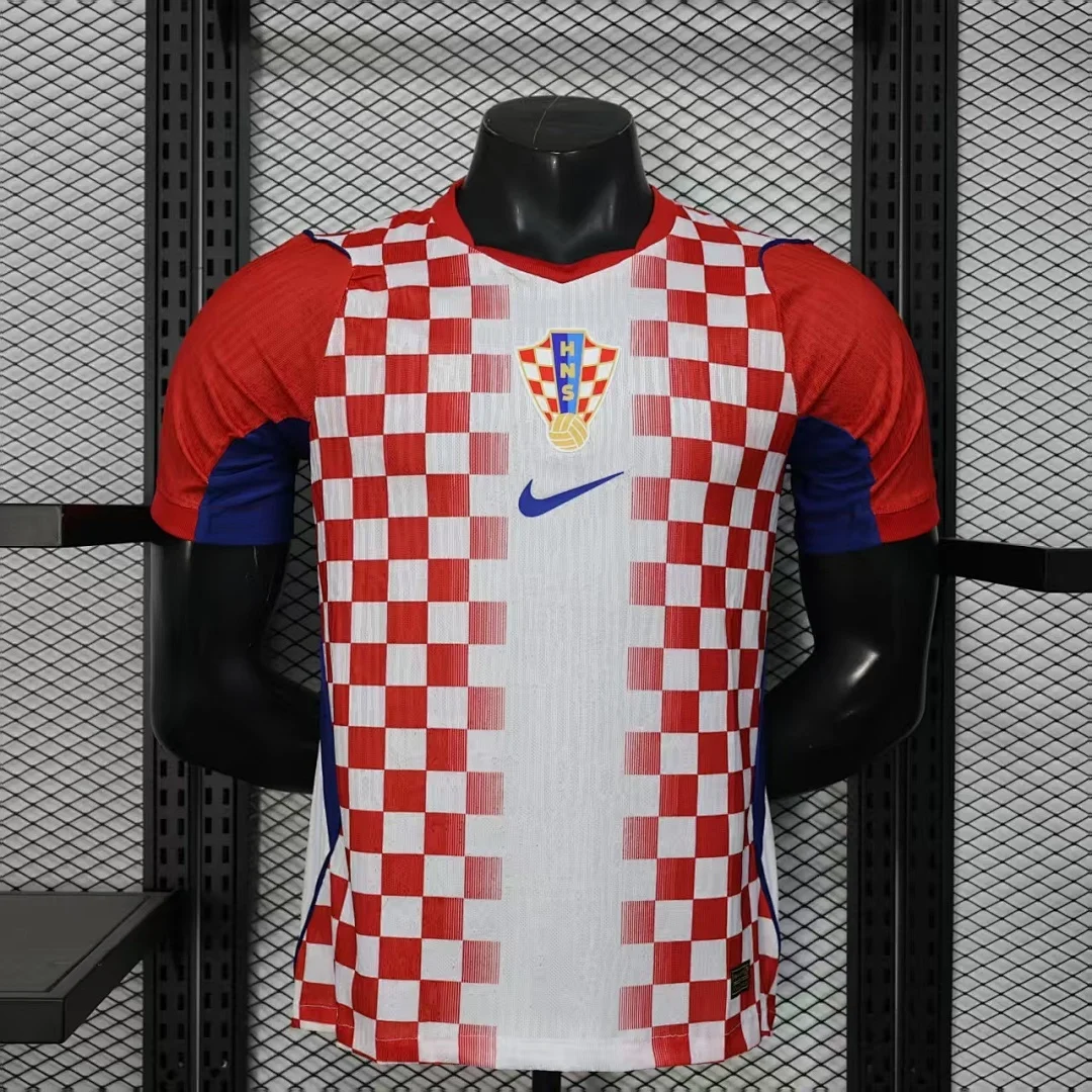 World Cup 2026 Croatia Team Home Football Jersey Player Version