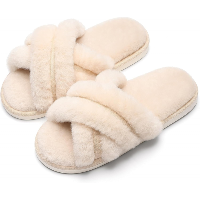 Women's Fuzzy Slippers
