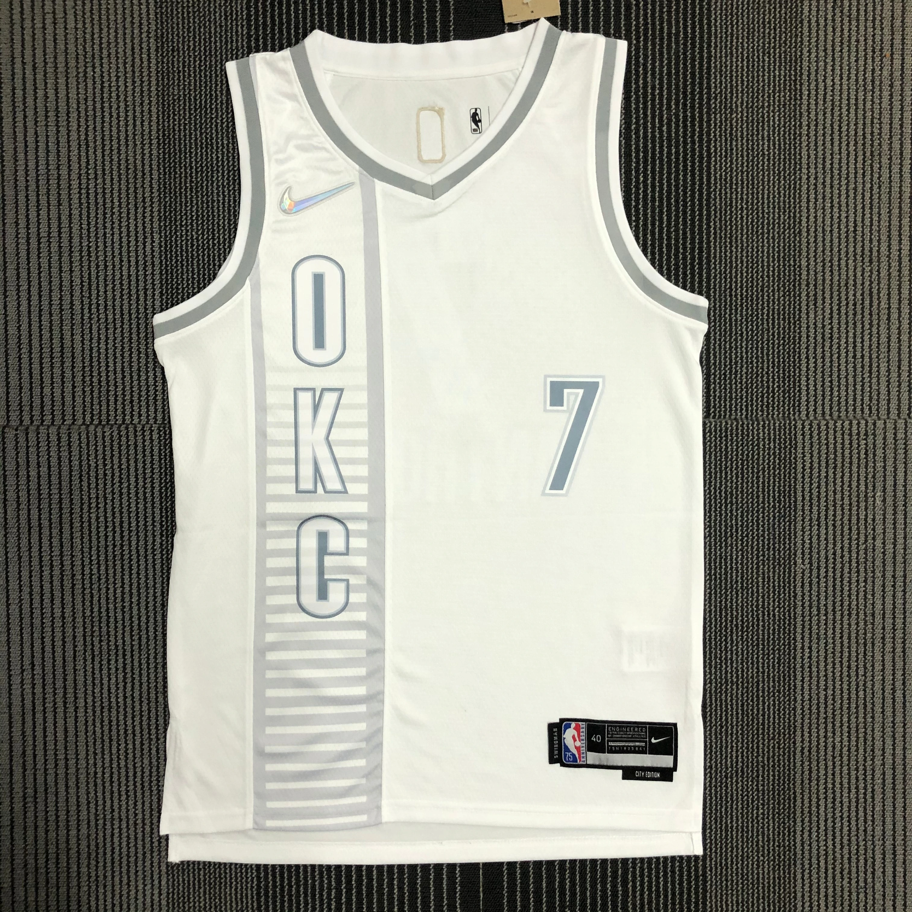 2022 NBA Oklahoma City Thunder 7 Anthony Basketball Jersey