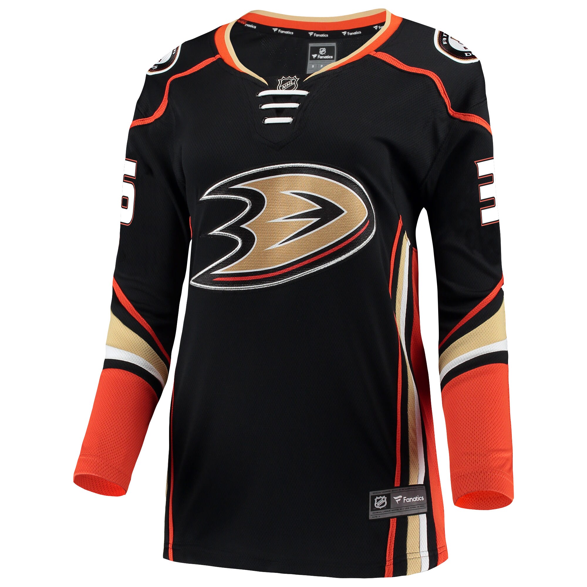 John Gibson Anaheim Ducks Fanatics Women’s Breakaway Jersey – Black