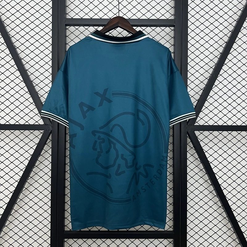 Retro 1995-96 Ajax Away Football jersey retro