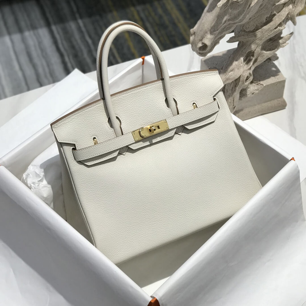 Hermès Birkin 30 White Togo Leather with Gold Hardware 30cm