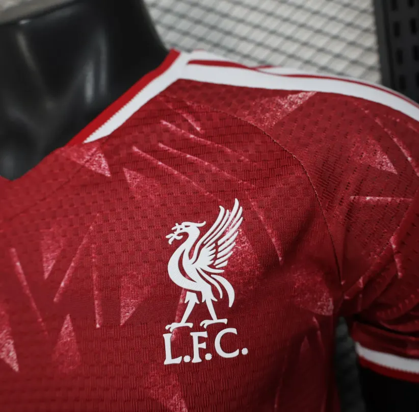 2026/27 Premier League Liverpool Team Home Football Jersey Player Version - JerseyFun