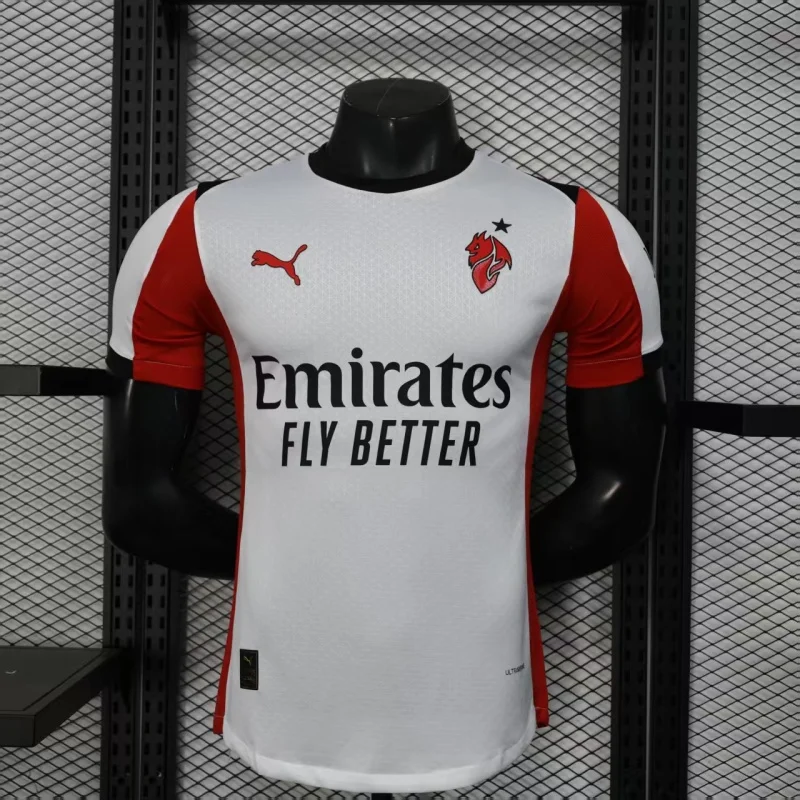 2025/2026 Serie A AC Milan Team Away Football Jersey Player Version