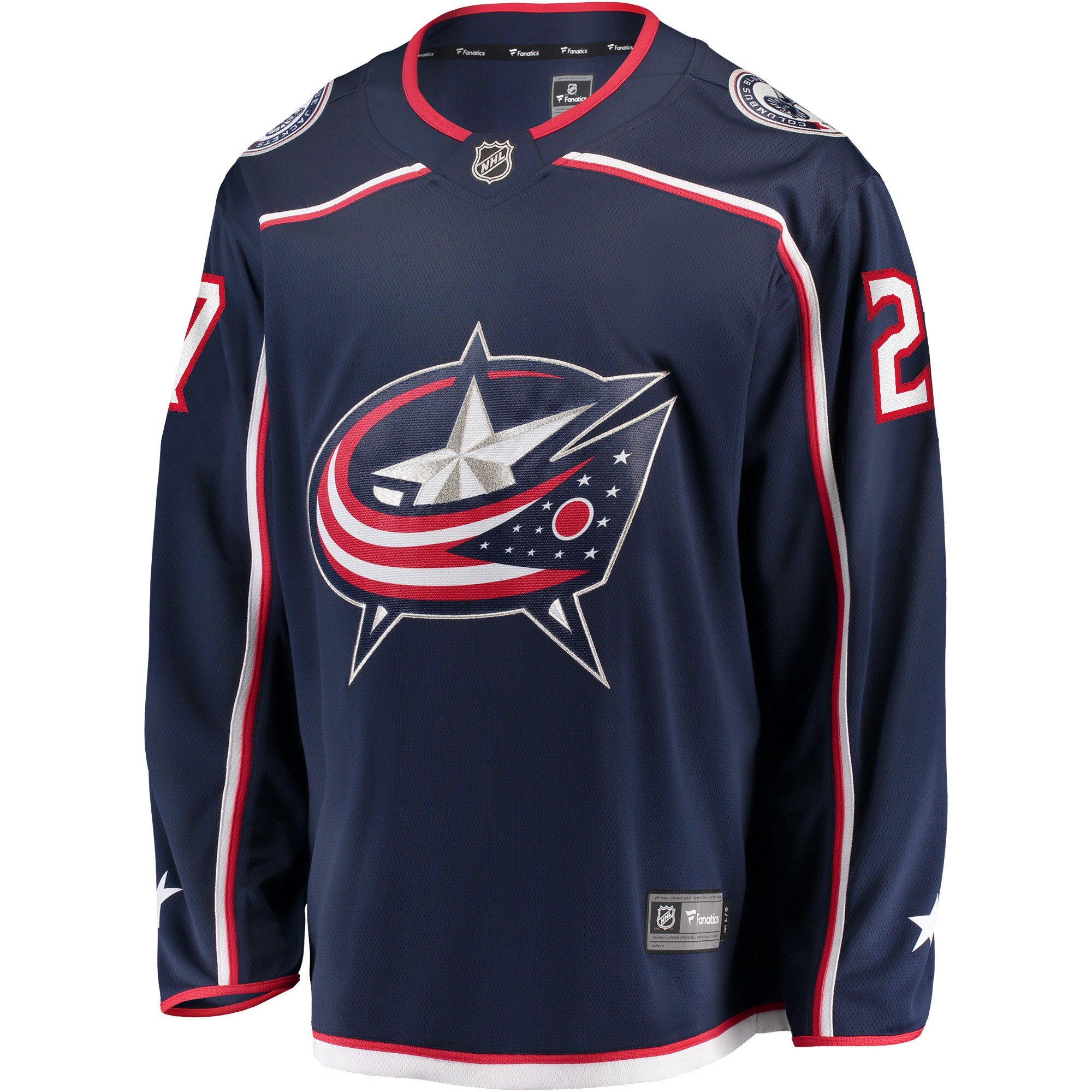 Adam Boqvist Columbus Blue Jackets Fanatics Home Breakaway Player Jersey – Navy