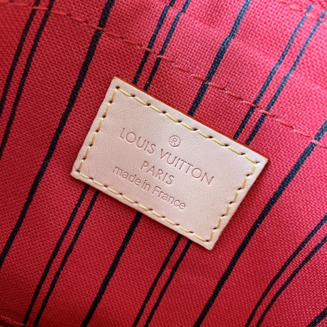 Louis Vuitton Neverfull PM Monogram Red 29Cm M41245
