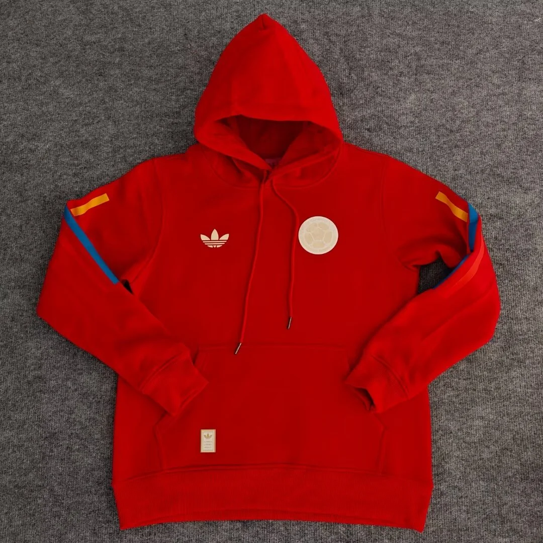 2024/25 Colombia Red casual sweater.