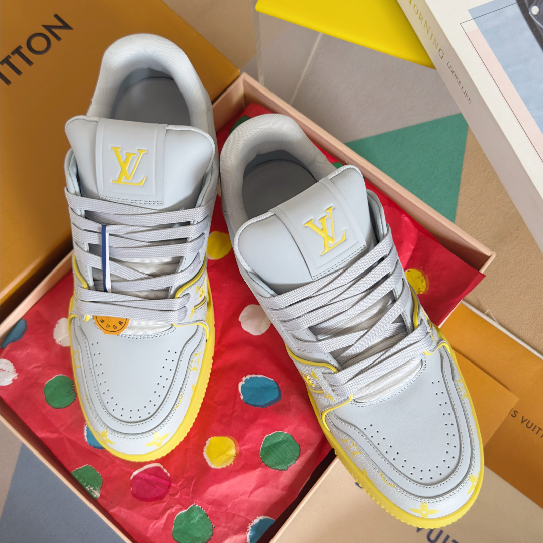 Louis Vuitton 2025 Trainer Sneaker Yellow