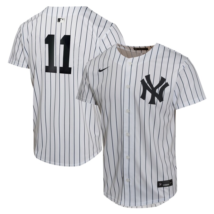 Anthony Volpe New York Yankees Youth Home Game Player Jersey White