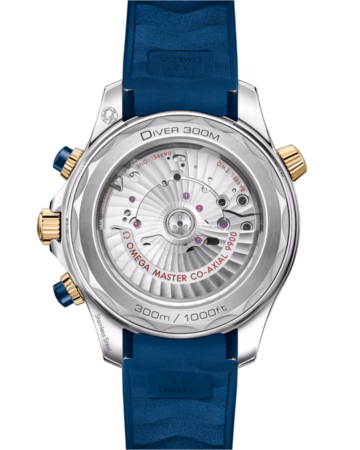 Omega Seamaster Diver 300M 44mm Blue Dial Stainless Steel and 18k Yellow Gold Strap 210.22.44.51.03.001