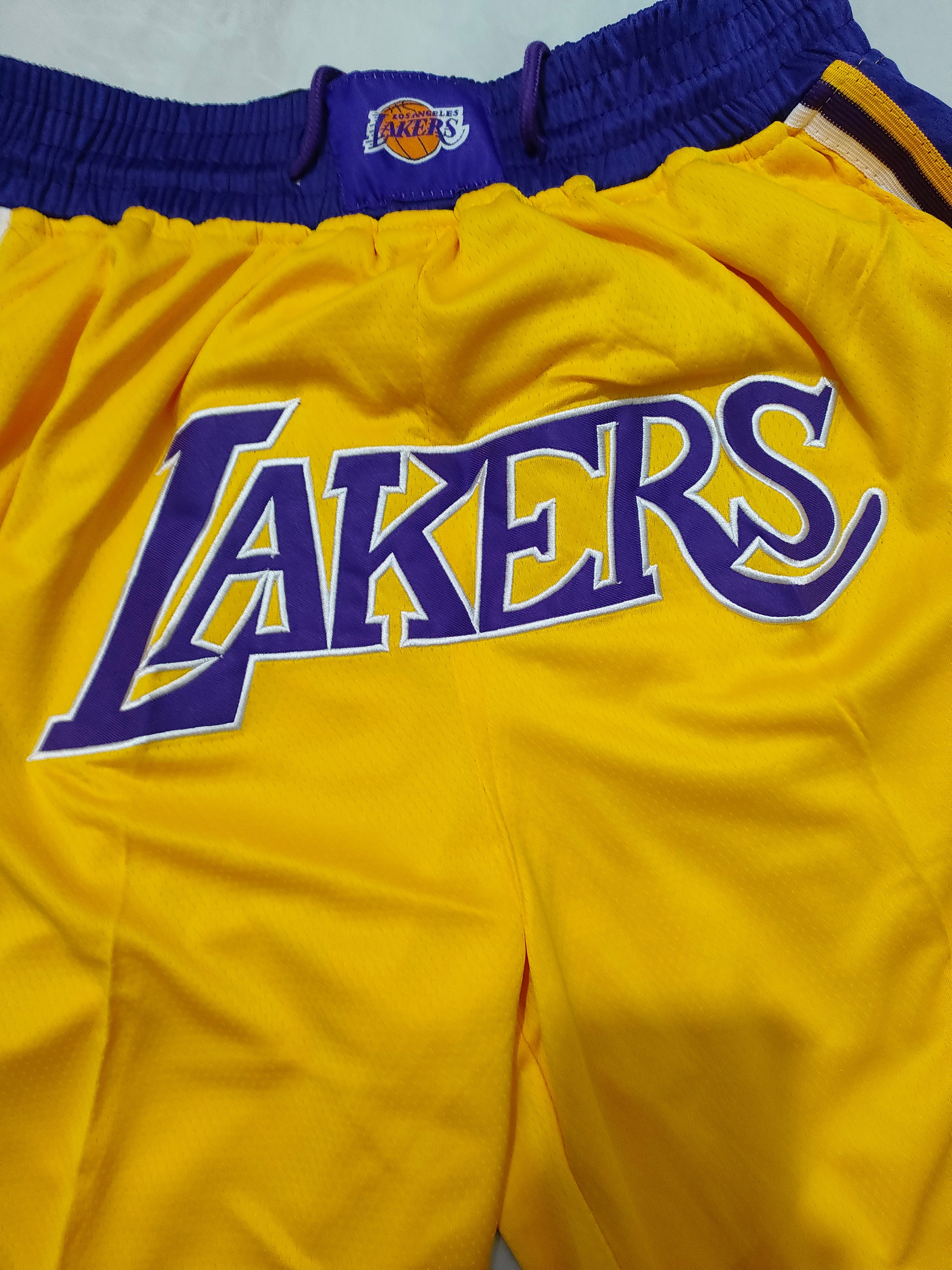 Los Angeles Lakers Yellow Regular Pocket Pants