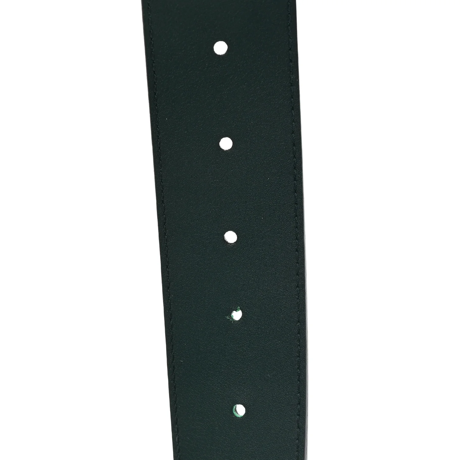 Calfskin Crystal Double G 40mm Belt 80 32 Emerald
