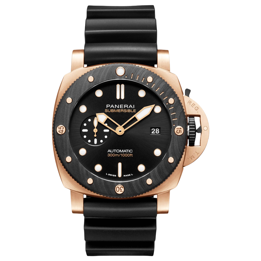 Panerai Submersible QuarantaQuattro Goldtech™ OroCarbo 44mm PAM02070