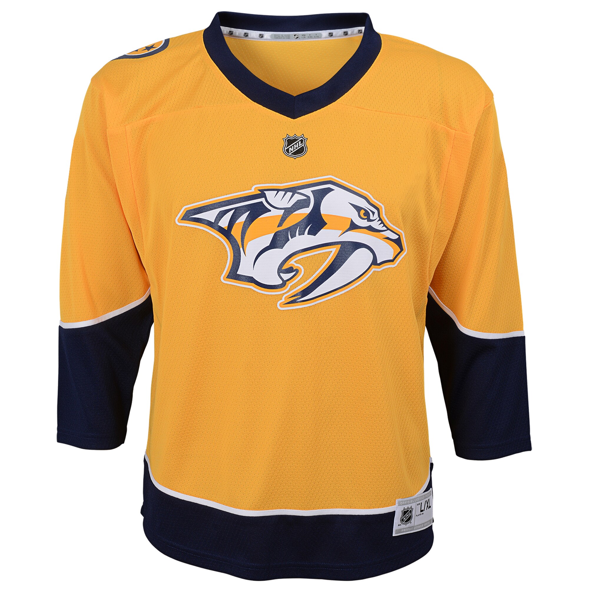 Nashville Predators Youth Home Replica Jersey – Gold